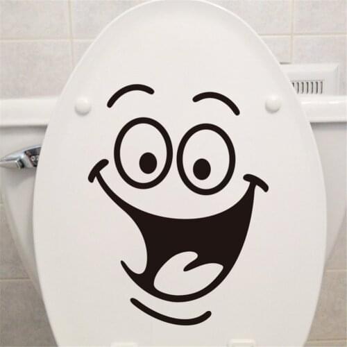 Hot Bathroom Wall Stickers Toilet Home Decoration Waterproof Wall Stickers For Toilet Sticker Decorative Poster Home Decor