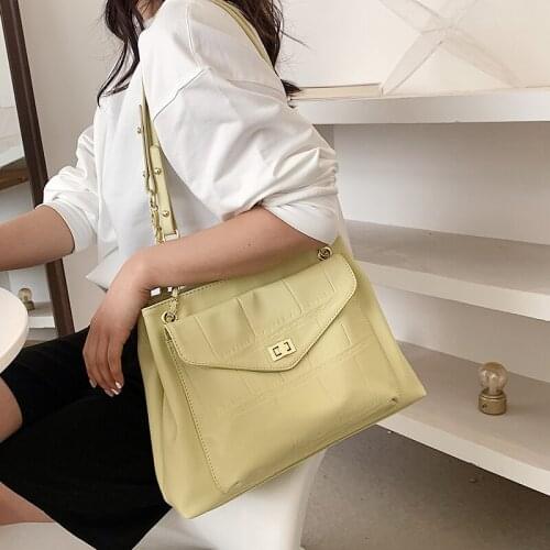 Casual Women Pu Leather Handbags Shoulder Bags Designer Ladies Purse Crossbody Bags Fashion Large Capacity Female Messenger Bags