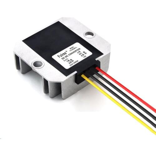 Step-Up Aluminum Alloy Overheating Short circuiting Overcharging Protected DC-DC Converter Step-Up 12V To 24V 1A Max