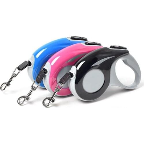Durable Dog Leash Automatic Retractable Nylon Dog Lead Extending Puppy Walking Running Leads For Small Medium Dogs Pet Supplies