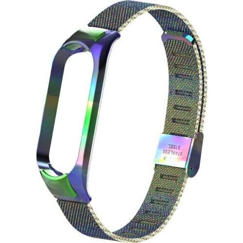 For Xiaomi Mi Band 5/6 Watch Strap,Wristbands Metal Replacement Bracelet Accessories Adjustable Wrist Straps