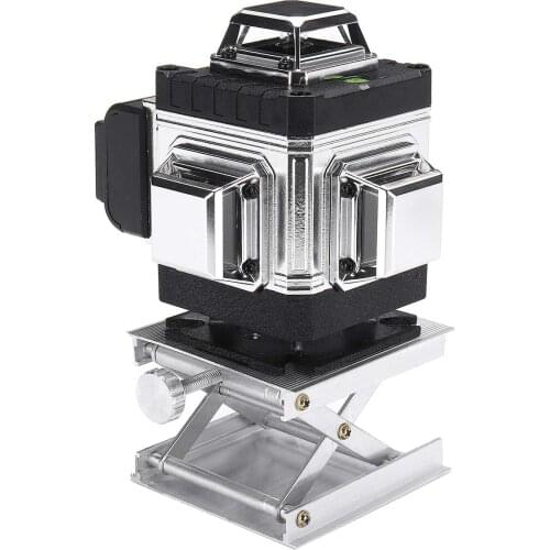 16 Lines 4D Laser Level Self-Leveling 360 Degree Horizontal And Vertical Cross Lines Powerful Green Laser Level Measurement Tool