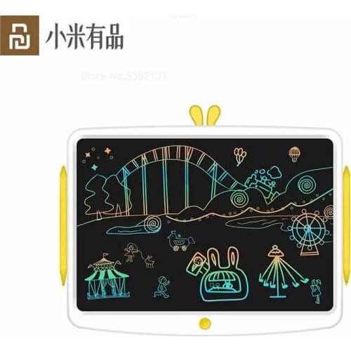 Youpin Wicue Rainbow LCD Writing Tablet 16inch Handwriting Board No Backlight Educational Tools Drawing Pad for Kid