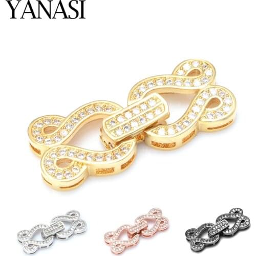 Clasps Jewelry Findings Components DIY Woman Pearls Natural Stone Bracelet Necklace Making