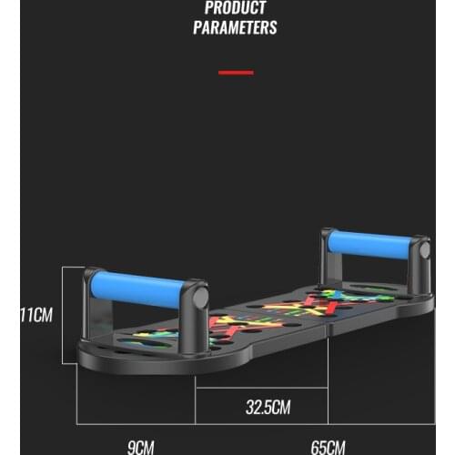 23 in 1 Push Up RACK Training Board Multi-functional Portable Push-up Bracket Board Home Fitness Abdominal muscle strength board