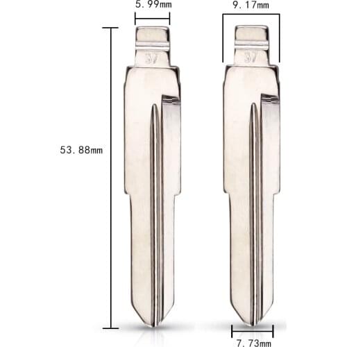 #37 Metal Car Key Blade for KD VVDI JMD Remote key For Daihatsu Xenia, FAW Wei Chi