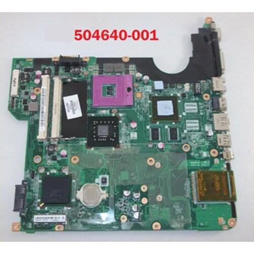504640-001 for HP DV5 DV5-1200 Laptop, Intel PM45 Motherboard DDR2 nVidia 9200 256m A