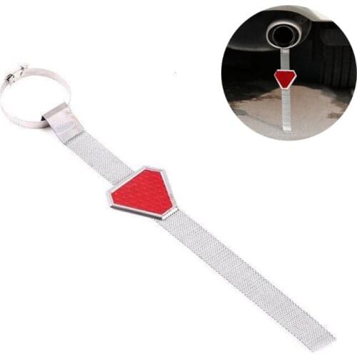 Car Triangle-shaped Grounding Current Antistatic Metal Electrostatic Belt Prevents Accident Warning Reflective Tape