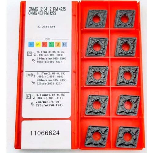 CNMG120412-PM 4225 Carbide Tool High-quality CNC Machine Tool Cutting Tool, CNMG 120412 Steel Stainless Steel Turning Tool