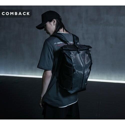Mens Travel Bag Large Capacity Travel Backpack Comback Techwear Accessories Streetwear Aesthetic Futuristic