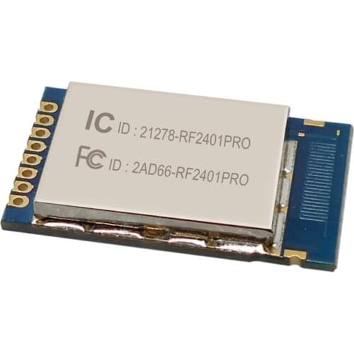 G-NiceRF 500PCS 2.4GHz ISM band RF2401Pro Antenna on PCB nRF24L01+ FCC Anti-interference