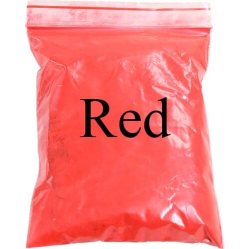 #108 Red Mica Pearl Powder Pigment Mineral Powder Dye for Car Soap Nail Decoration Automotive Arts C