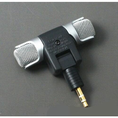 Microphone - Unidirectional 3.5mm 3-Pole/ 4-Pole Microphone for Phone, PC, Tablet, Digital Audio Recorder, Video Cameras