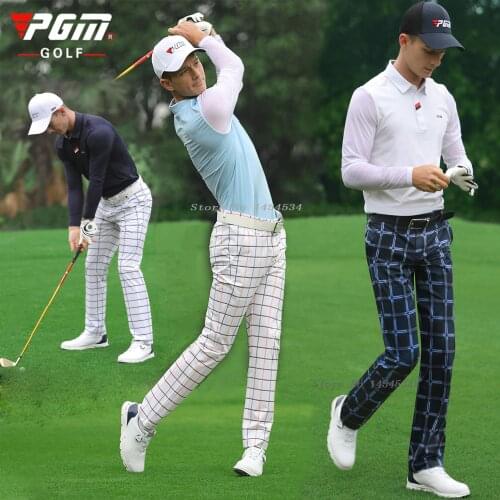PGM Apparel Men Straight Full Long Pants Suit Sportswear Spring Summer Mens Ball Pants Run Tennis Leisure Trousers