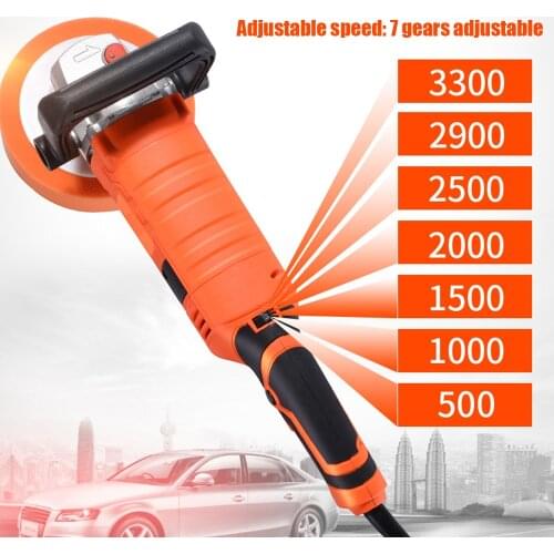 220V Adjustable Speed Car polishing machine Electric cars Polisher Waxing Machine Automobile Furniture pulidora para automovil