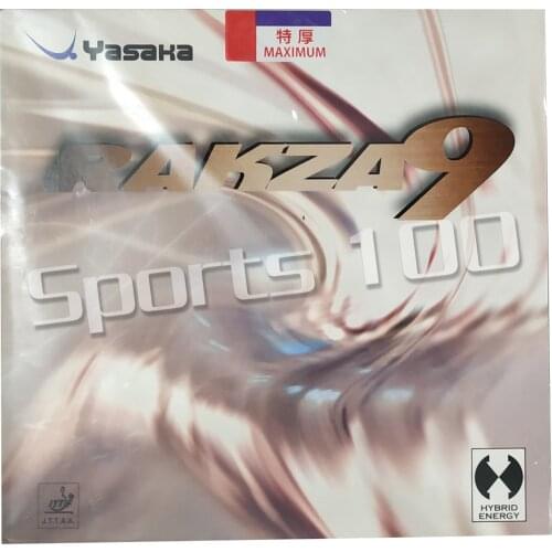 Original Yasaka RAKZA 9 RK9 B-80 table tennis rubber table tennis rackets cake sponge racquet sports indoor sports