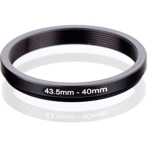 RISE(UK) 43.5mm-40mm 43.5-40mm 43.5 to 40 Step down Ring Filter Adapter black