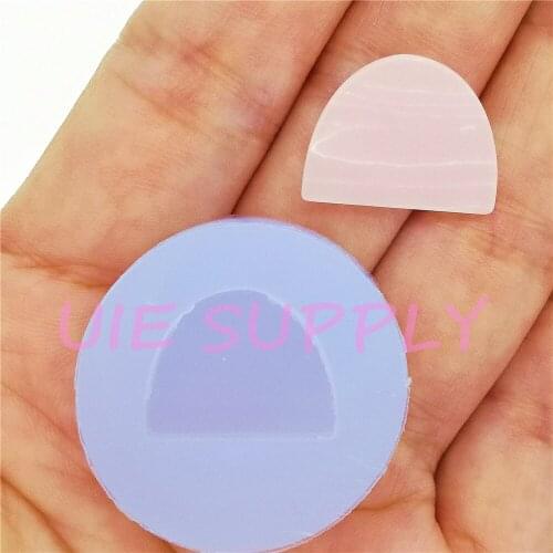 BYL573U 17.9mm x 13.8mm Silicone Mold Fondant Cake Decoration Candy Resin Clay Earrings Necklace Craft Soap Candle FOOD SAFE