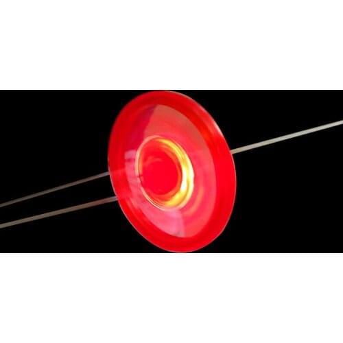 Gafas Led for party Luminous Flywheel Toy Flashing Light Up Whistle Flying Saucer Toys For Kids Party Birthday Supplies Glow