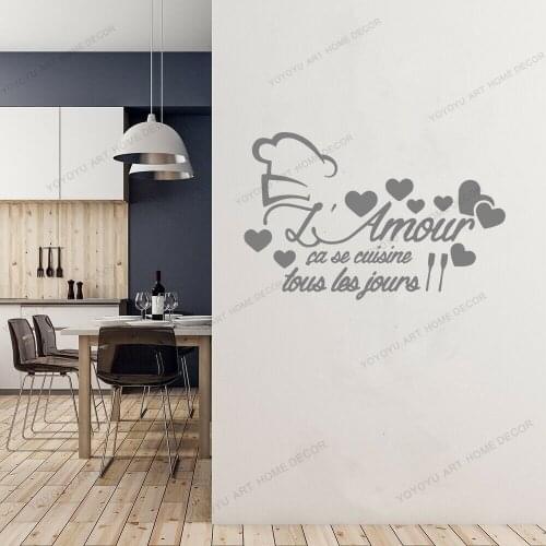 Vinyl Stickers Room Decoration Wallpaper Home Decor Kitchen Cusine Wall Sticker For Kitchen Accessories Decals CX2019