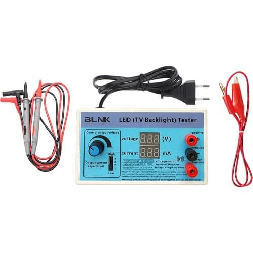Output 0-300V Lamp Bead With Meter Pen Measurement Tool High Brightness LCD Digital Display LED TV Backlight Tester Detect Home