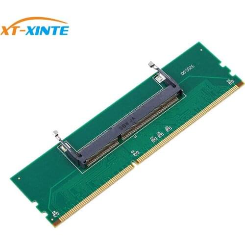 XT-XINTE PC Component DDR3 Laptop to Desktop RAM Adapter SODIMM to Memory DIMM RAM Adapter Expansion Card Transfer Cards
