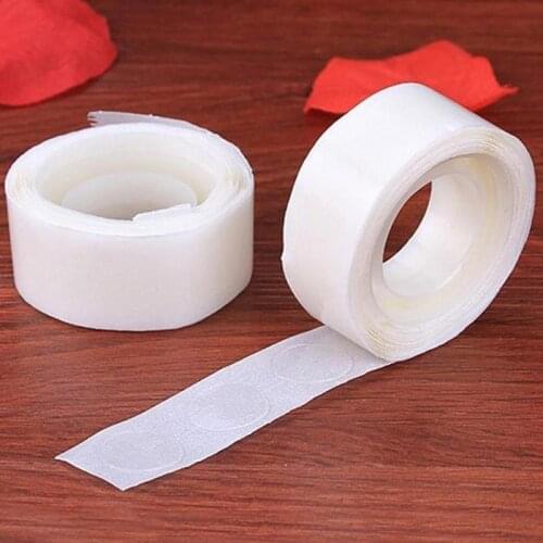 1 Roll 100 Tablets Super Sticky Double-sided Adhesive Dots Household Wall Hangings Adhesive Glue Balloon Stickers Tapes
