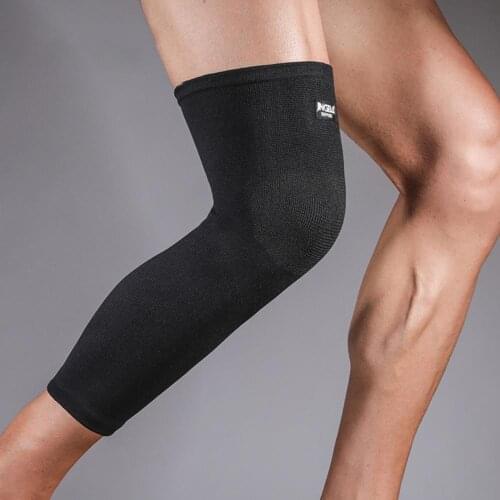 1Pc Stretchy Useful Wide Application Leg Knee Sleeve Wide Application Leg Knee Brace Pads Reusable for Outdoor Sport