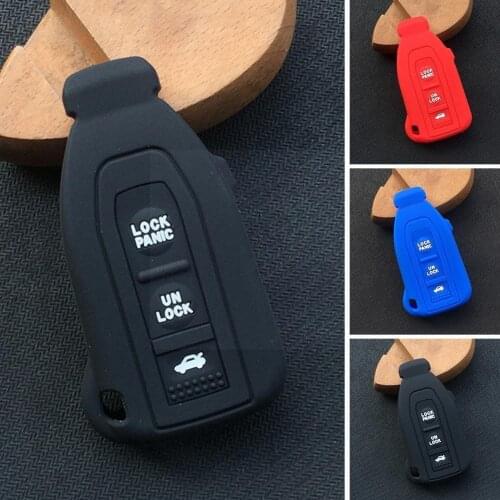 1 Pcs Car key remote control silicone bag key protector For Lexus LS430 A8R7