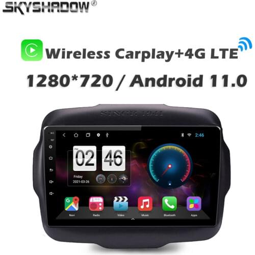 360 Panoramic Camera CanBus 6GB+128GB Android 10.0 Car DVD Player GPS WIFI Bluetooth RDS Radio For Jeep Renegade 2016- 2019 2020