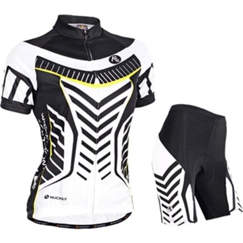 2021 Women Fashion Cycling Clothing Summer Bicycle Jersey Set BIB Shorts Suit Pants Female Road Bike Clothes MTB Dress Uniform