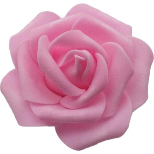 25/50/100Pcs Artificial PE Foam Rose Flowers Head DIY Wedding Home Room Decor