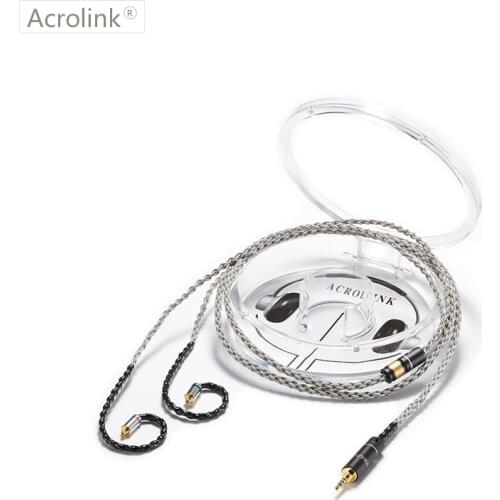Acrolink 1.2m High Qulity PCOCC DIY Earphone Cable Repair Replacement With MMCX For 2.5 XLR