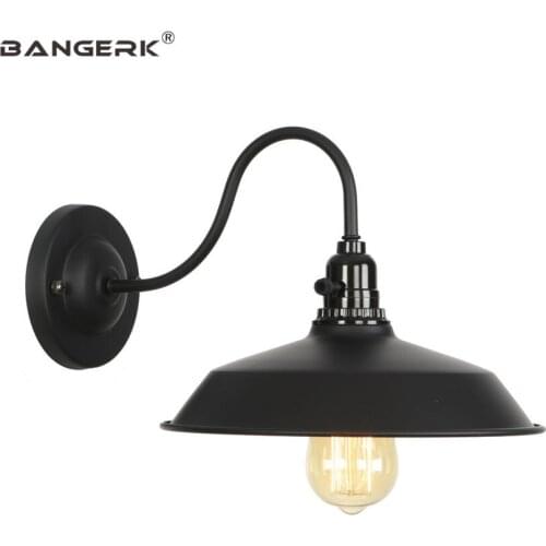 American Loft Style Sconce Wall Lights LED E27 Edison Vintage Industrial Switch Iron Cage Wall Lamp Home Bar Decor Lighting