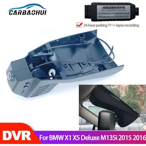 Car DVR Wifi Video Recorder Dash Cam Camera For BMW X1 X5 Deluxe M135i 2015 2016 Novatek 96658 HD 1080P Dash Cam CCD HD