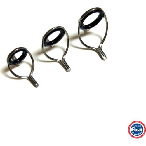 BR Wi&Wa Fuji LNAG bright silver guide Ulra-light weight guide Repair rod