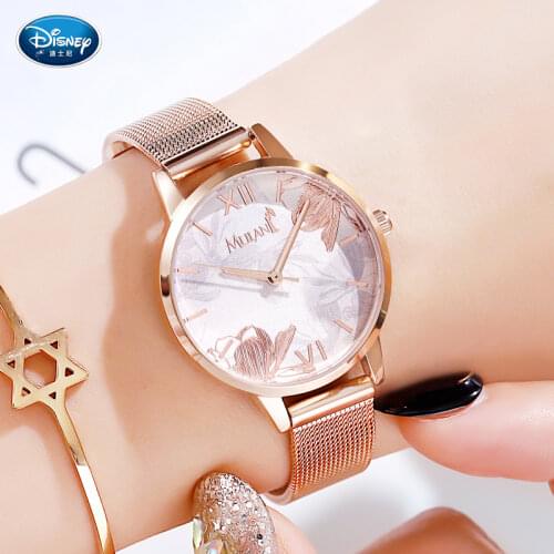 Disney 2018 Kids Watch Women Watch Fashion Cute Wristwatches Girls Boys Mickey Mouse Gift Leather clock MK-11003 SINOWATCHSTORE