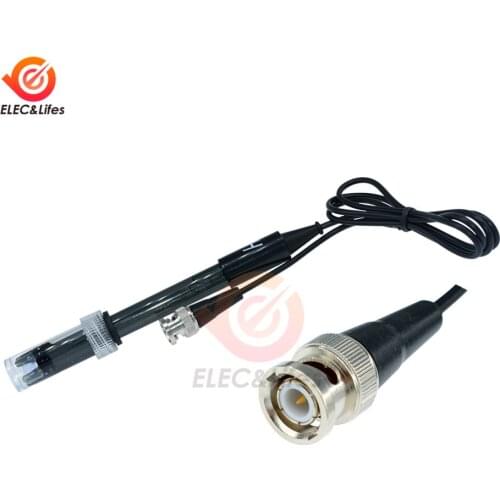 DIY Electrode BNC PH Probe for Aquarium Hydroponic PH Controller Meter Sensor ph meter tester probe Detection detect medidor