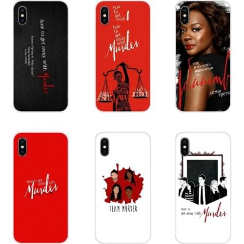 For Samsung Galaxy S4 S5 MINI S6 S7 edge S8 S9 S10 Plus Note 3 4 5 8 9 Accessories Skin Case fashion How to Get Away with Murder