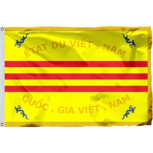 South Vietnam National Army Flag 90x150cm 3x5ft Banner 100D Polyester