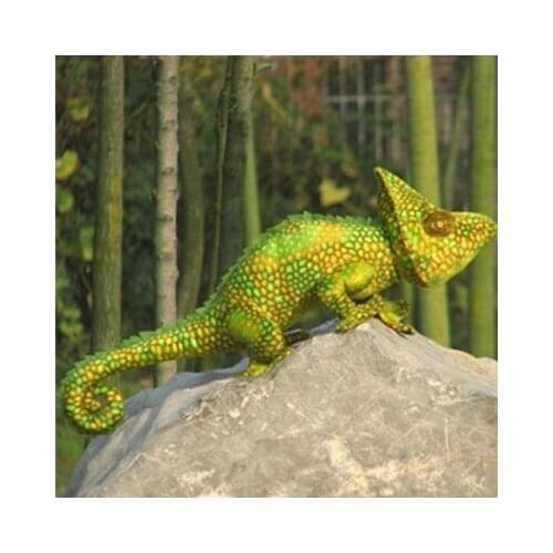 Stuffed simulation animal 65 cm chameleon plush toy Anole soft doll a774
