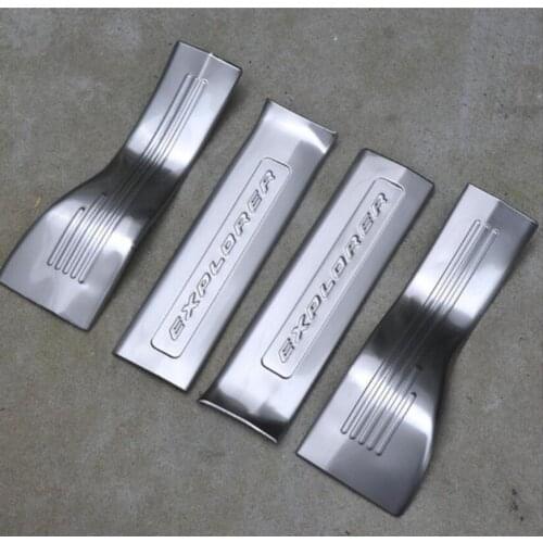 Stainless steel Scuff Plate/Door Sill Fit for Ford Explorer 2013 2014 2015 2016 2017