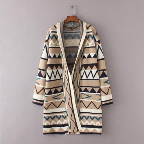 New winter clothing plus velvet thick woolen jacket female Korean version of the long loose large size Plaid woolen coat