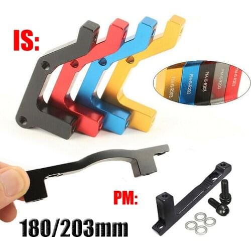PM/IS MTB Brake Adapter Caliper bike disc brake rotor 180mm 203mm Aluminum Alloy Post Mount disc brake Accessorie