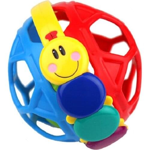 Educational Baby Rattle Toys Fun Little Loud Jingle Ball Develop Intelligence Training Grasping Ability Toy Baby Toy