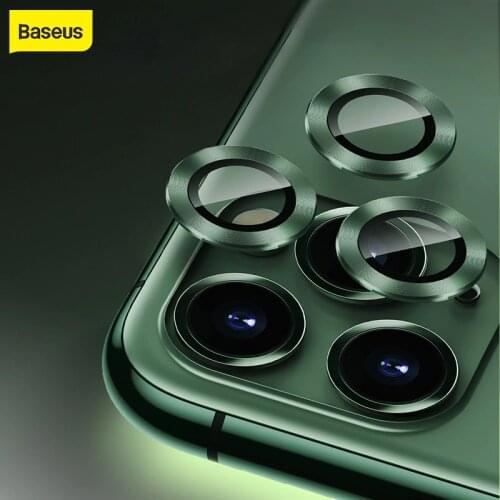 Baseus Back Camera Lens Screen Protector For iPhone 11 11 Pro Max Camera Protector 0.4mm Tempered Glass Protection Case Mirror