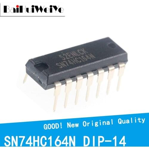 10PCS/LOT SN74HC164N SN74HC164 74HC164N 74HC164 DIP-14 4518 New Original IC Good Quality Chipset In Stock DIP14