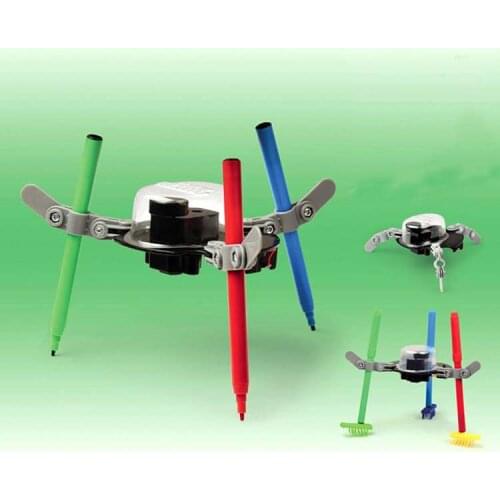 3 in 1 Graffiti Robot Learning pencils children painted DIY Painting robot painting picture drawing doodle early education toys