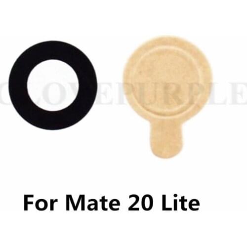 50pcs/lot New back rear camera glass lens for Huawei Mate 20 Lite with sticker
