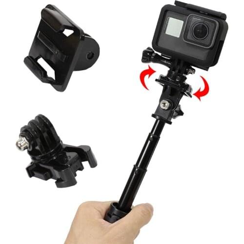 For GoPro Adapter Base 360 Degree Rotate Quick Release Mount for Go Pro Hero 7 6 5 4 3 Sjcam Yi 4K Eken Sport Camera Accessories